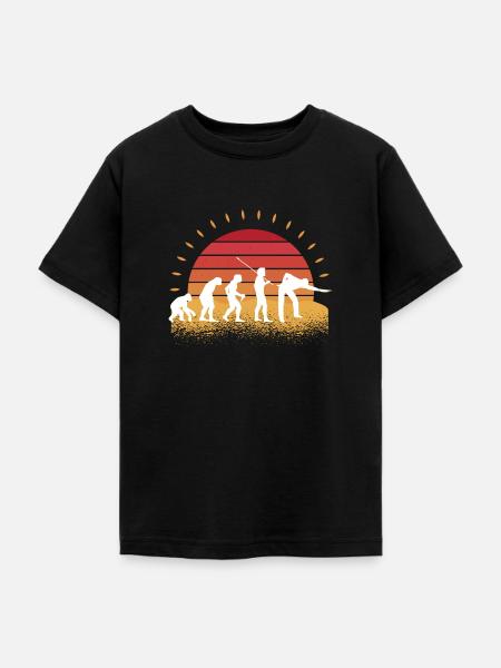Snooker - Teenager T-Shirt - Schwarz