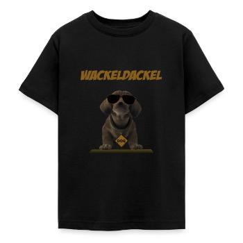 C’est un vacillement - T-shirt Ado - noir - Devant - AI Model Teenager Male light (155cm)