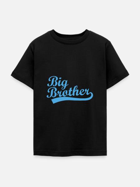 Großer Bruder - Teenager T-Shirt - Schwarz