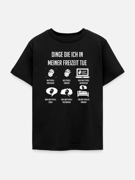 Brettspiele, Brettspiel, Brettspiele Spielen - Teenager T-Shirt - Schwarz
