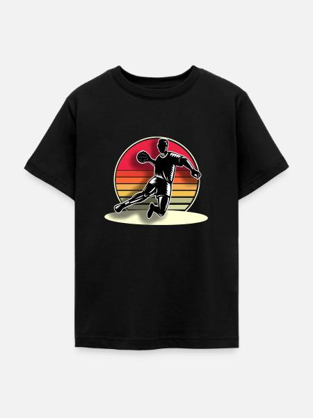 Handball Handballer - Teenager T-Shirt - Schwarz