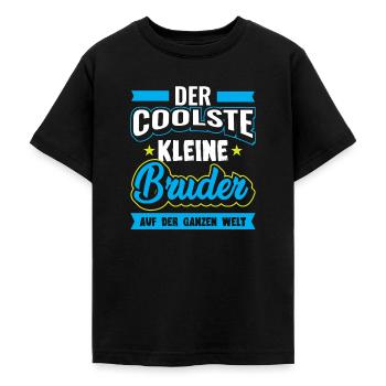 Kleiner Bruder | Geschenk für kleiner Bruder - Teenager T-Shirt - Schwarz - Vorne - AI Model Teenager Male light (155cm)
