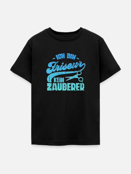 Ich Bin Friseur - Teenager T-Shirt - Schwarz