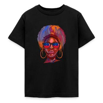 Samoa - Teenager T-Shirt - Schwarz - Vorne - AI Model Teenager Male light (155cm)