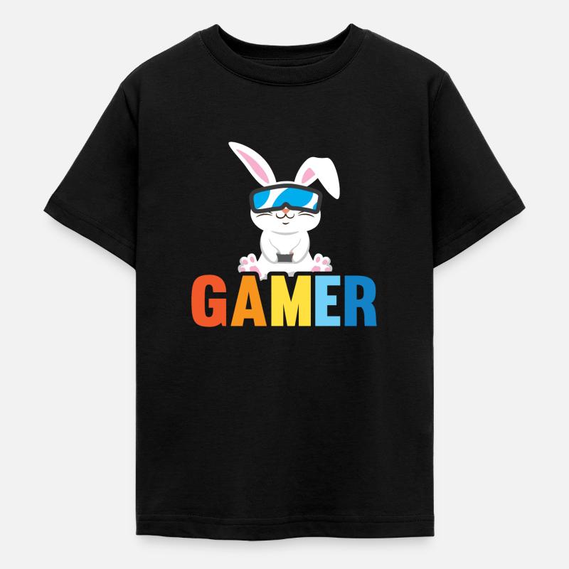 Joueurs de réalité virtuelle - T-shirt Ado - noir