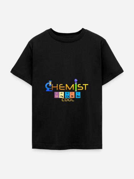 Chemiker - Teenager T-Shirt - Schwarz
