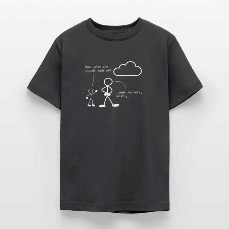 Cloud Witz ITler, programmer, computer specialist Teenage T-Shirt