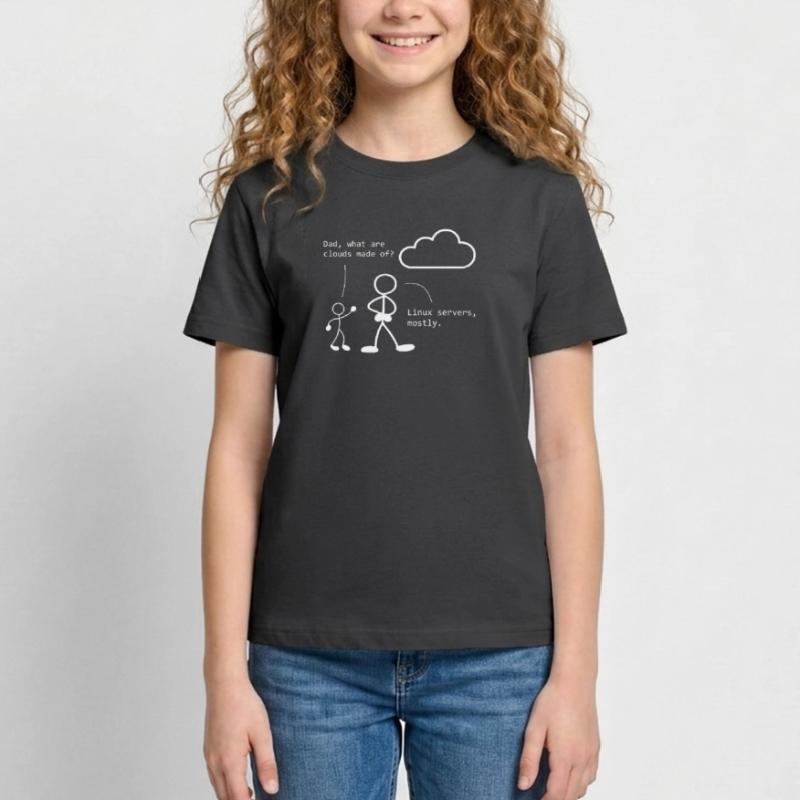 Cloud Witz ITler, programmer, computer specialist Teenage T-Shirt