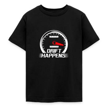 La dérive du sport automobile se produit - T-shirt Ado - noir - Devant - AI Model Teenager Male light (155cm)