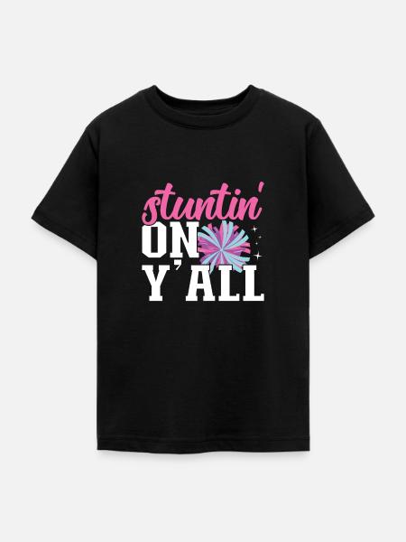 Cheerleader - Teenager T-Shirt - Schwarz