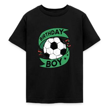 Geburtstagsbuldenfußballspieler Bday Team Party - Teenager T-Shirt - Schwarz - Vorne - AI Model Teenager Male light (155cm)
