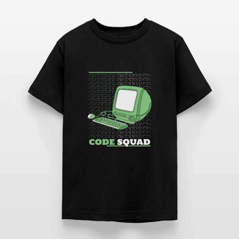 Entwickler Coder Programmierer Rechner Teenager T-Shirt
