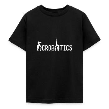 Akrobatik - Teenager T-Shirt - Schwarz - Vorne - AI Model Teenager Male light (155cm)