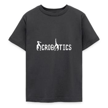 Akrobatik - Teenager T-Shirt - Dunkelgrau - Vorne - AI Model Teenager Male light (155cm)