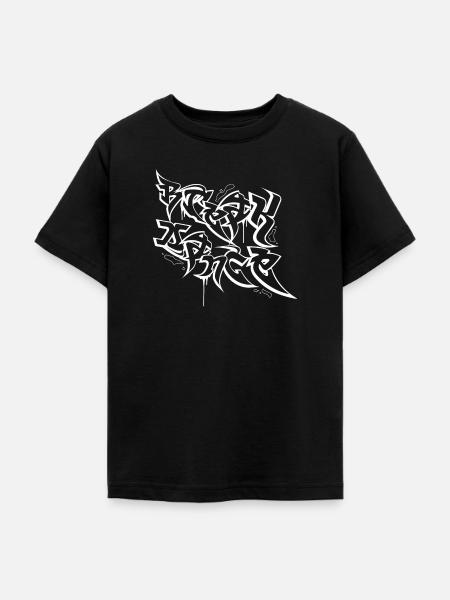 Breakdance Graffiti - Teenager T-Shirt - Schwarz