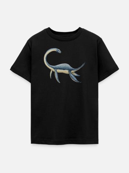 Dinosaurier Plesiosaurus - Teenager T-Shirt - Schwarz