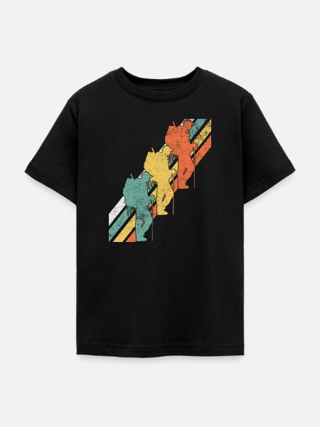 Wandern Wanderer - Teenager T-Shirt - Schwarz