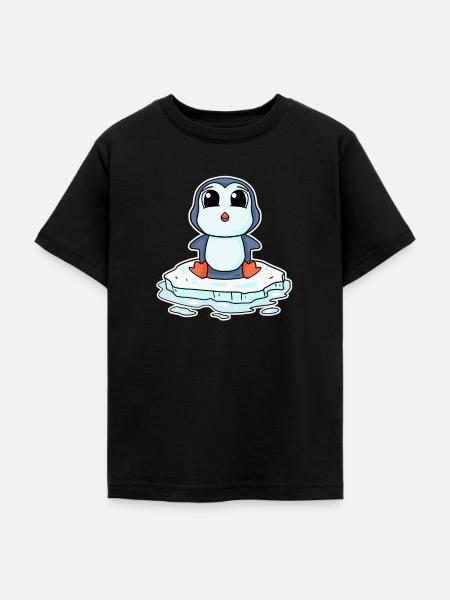 Pinguin Pinguine - Teenager T-Shirt - Schwarz