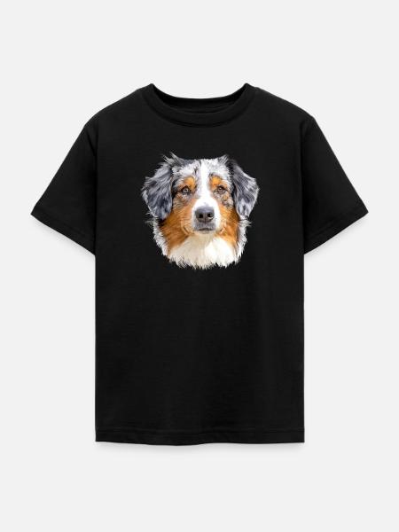 Australian Shepherd - Teenager T-Shirt - Schwarz