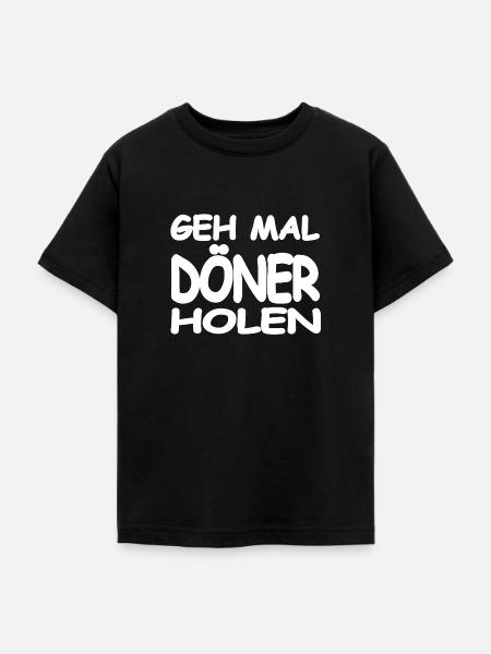 Döner - Teenager T-Shirt - Schwarz