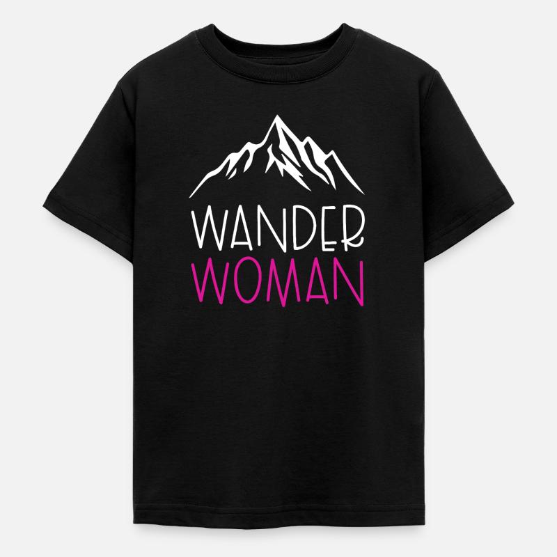 Femme errante - T-shirt Ado - noir