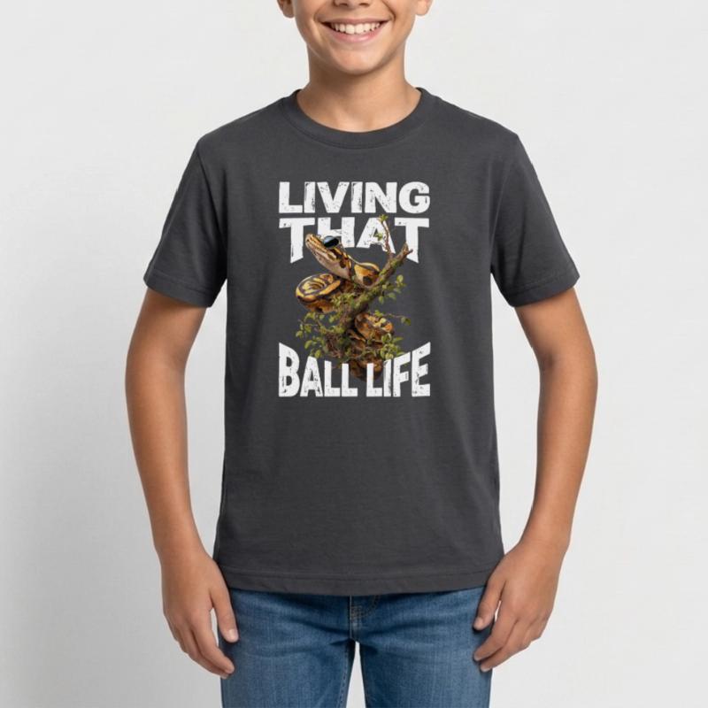 Python roi Serpents Amateurs de terrarium Python T-shirt Ado