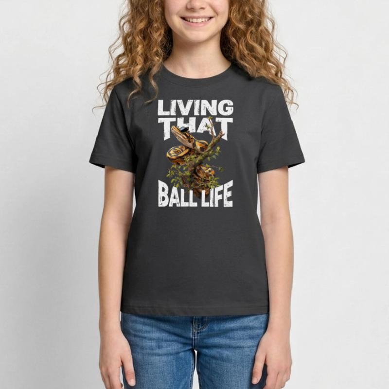 Python roi Serpents Amateurs de terrarium Python T-shirt Ado