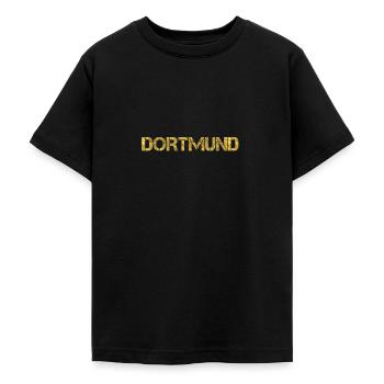 Dortmund - Teenager T-Shirt - Schwarz - Vorne - AI Model Teenager Male light (155cm)
