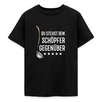 Lustiger Koch Spruch Köche Gastronomie - Teenager T-Shirt - Schwarz - Vorne - AI Model Teenager Male light (155cm)