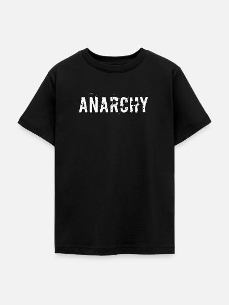 Anarchie - Teenager T-Shirt - Schwarz