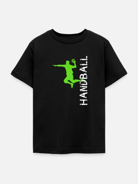 Handball Spieler Team - Teenager T-Shirt - Schwarz