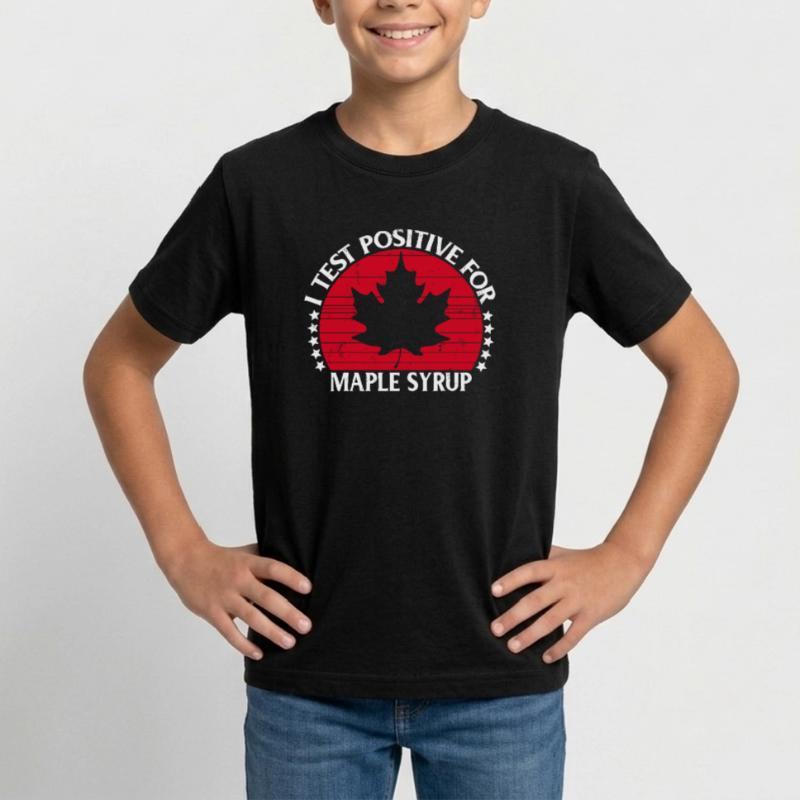 Maple Syrup Maple Tree Sap Tapping Sugaring Tapper Teenage T-Shirt