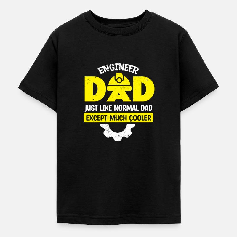 Ingénieur Technicien Système Technique - T-shirt Ado - noir