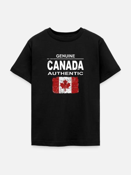 Kanada - Maple Leaf - Canada - Teenager T-Shirt - Schwarz