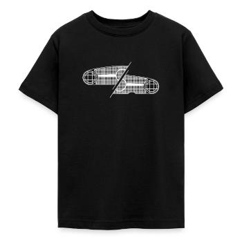 Unimog - Oldtimer - Offroad - Universal Motorgerät - Teenager T-Shirt - Schwarz - Vorne - AI Model Teenager Male light (155cm)