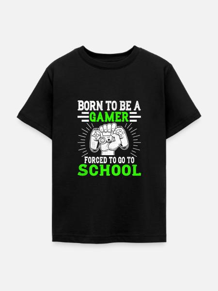 Gaming - Gamer- Computerspiele - videospiele - Teenager T-Shirt - Schwarz