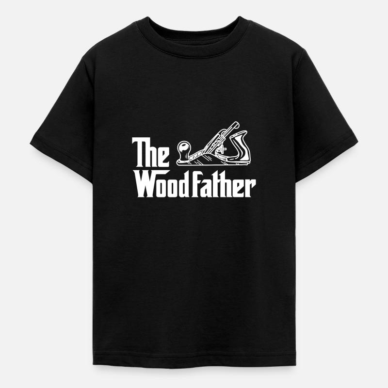 Menuisier menuisier Charpentier - T-shirt Ado - noir
