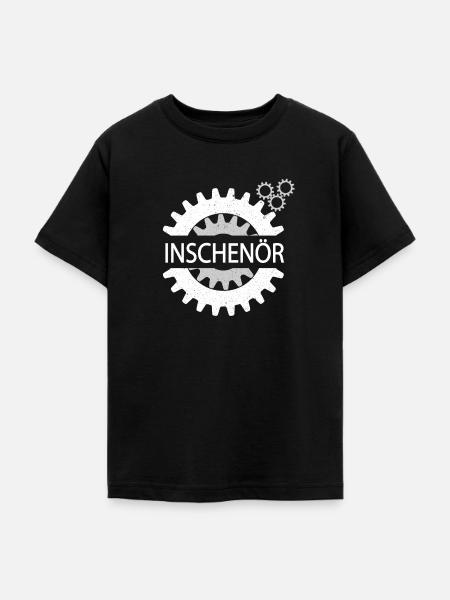 Inschenör - Ingeneur - Teenager T-Shirt - Schwarz