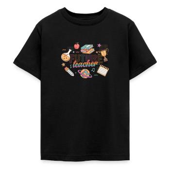 Costume de futur enseignant pour enfants - T-shirt Ado - noir - Devant - AI Model Teenager Male light (155cm)