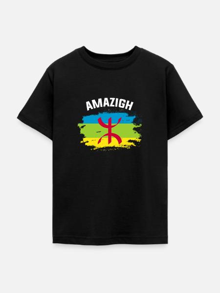 Amazigh - Teenager T-Shirt - Schwarz