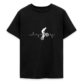 Bmx - Teenager T-Shirt - Schwarz - Vorne - AI Model Teenager Male light (155cm)