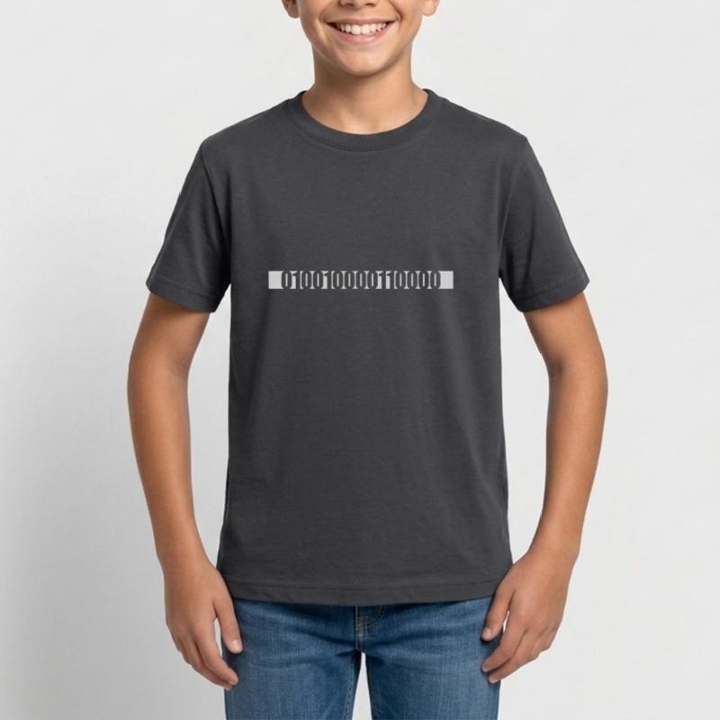 Binary Code Program Language Teenage T-Shirt