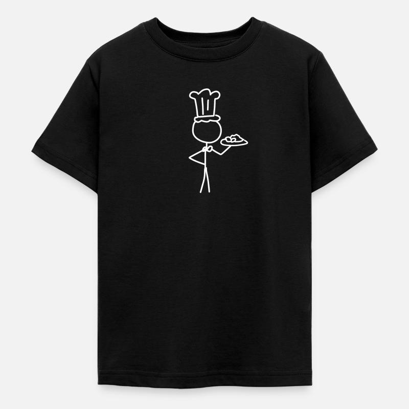 Cuisine - T-shirt Ado - noir