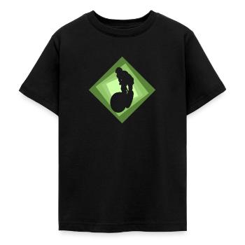 Freeride Downhill - Teenager T-Shirt - Schwarz - Vorne - AI Model Teenager Male light (155cm)