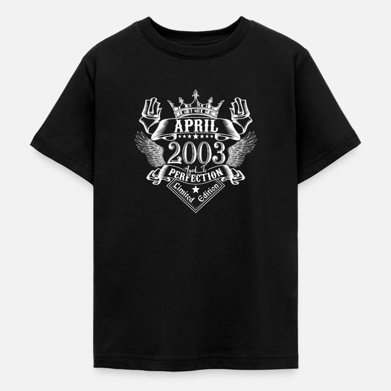 Avril 2003 | Avril 2003 anniversaire 2003 - T-shirt Ado - noir