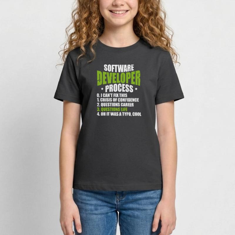 Software developer programmer software Teenage T-Shirt