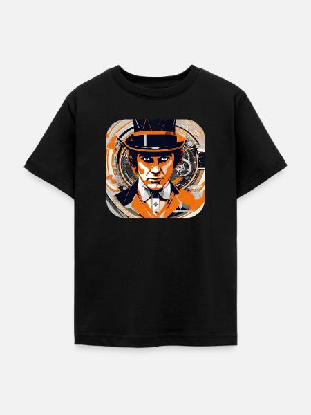 Cooles Steampunk Design - Teenager T-Shirt - Schwarz