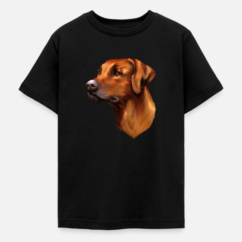 Rhodesian Ridgeback - T-shirt Ado - noir