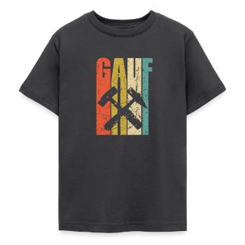 Monts Métallifères Cadeau Gauf pour les monts Métallifères - T-shirt Ado - charbon - Devant - AI Model Teenager Male light (155cm)