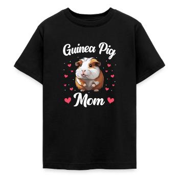Meerschweinchen - Teenager T-Shirt - Schwarz - Vorne - AI Model Teenager Male light (155cm)